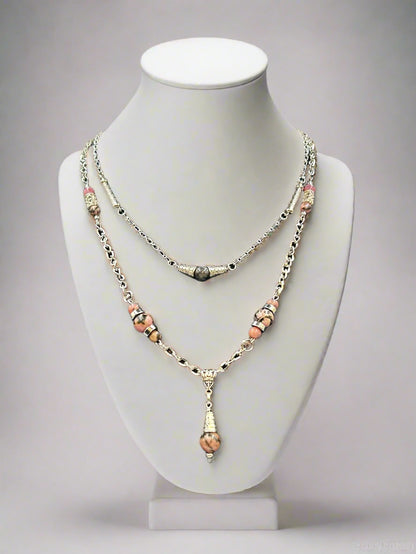 Wildrose - Beaded Chain Necklace