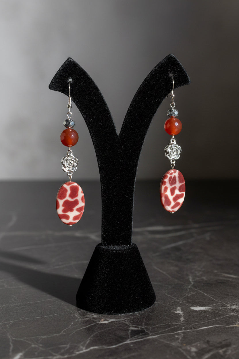 Savanna Silhouette- Adjustable  Earrings