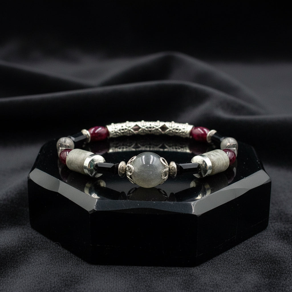 Crimson Horizon - 3 Piece Bracelet Set