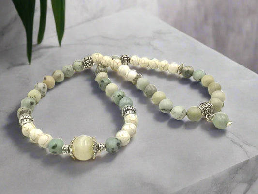 Kiwi Garden - 2-Way Necklace & Bracelet