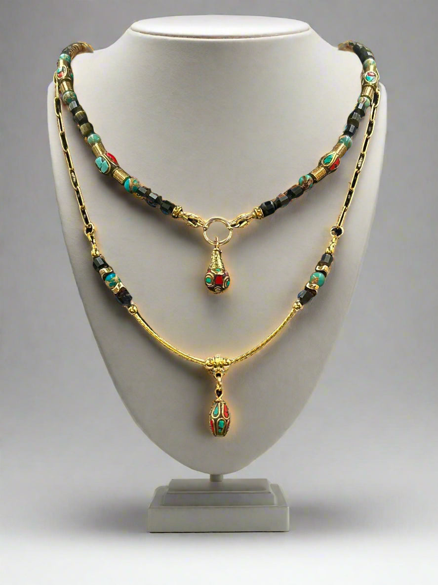 Shangri-La - Beaded Chain Necklace