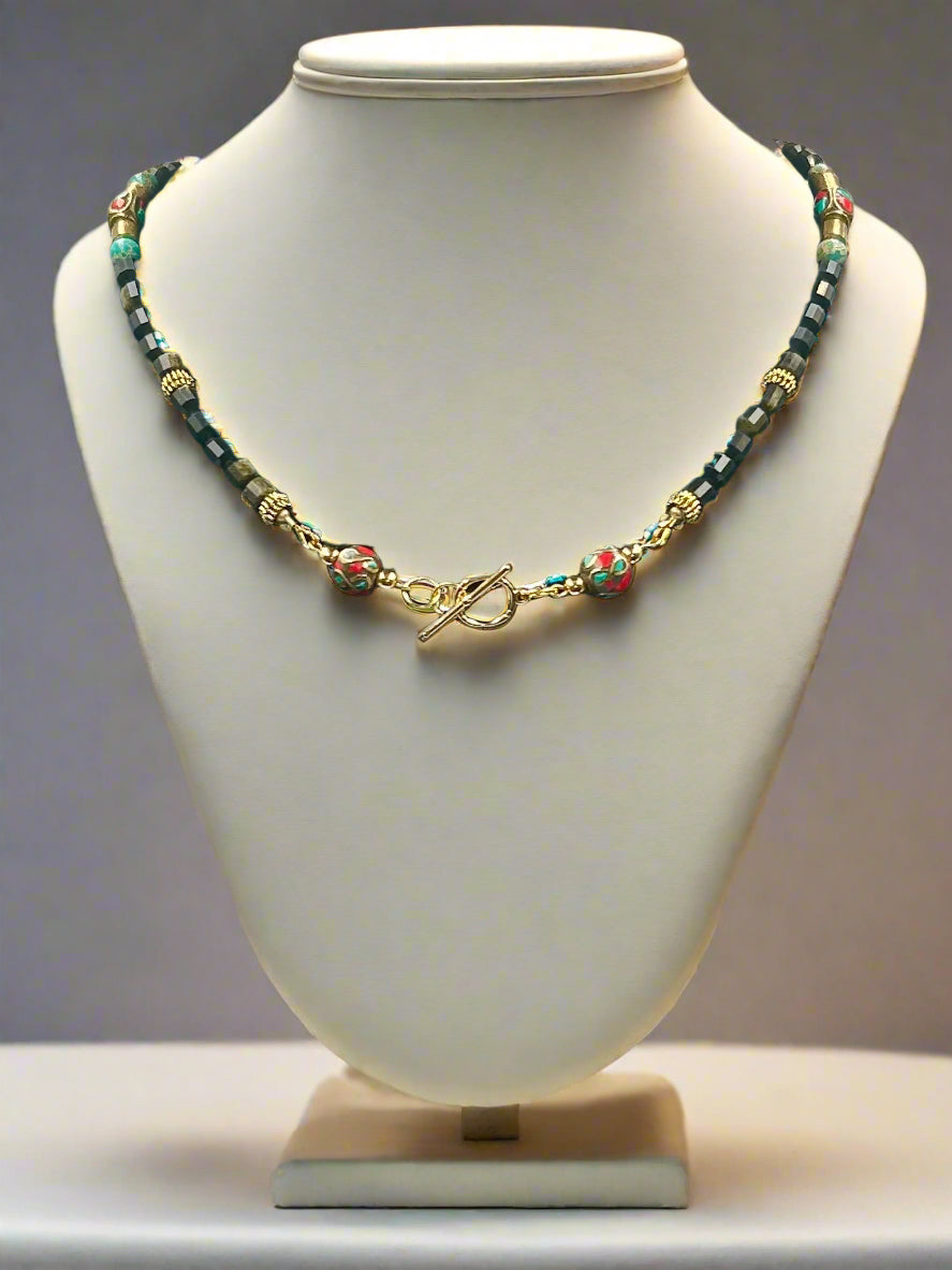 Shangri-La - Beaded Chain Necklace