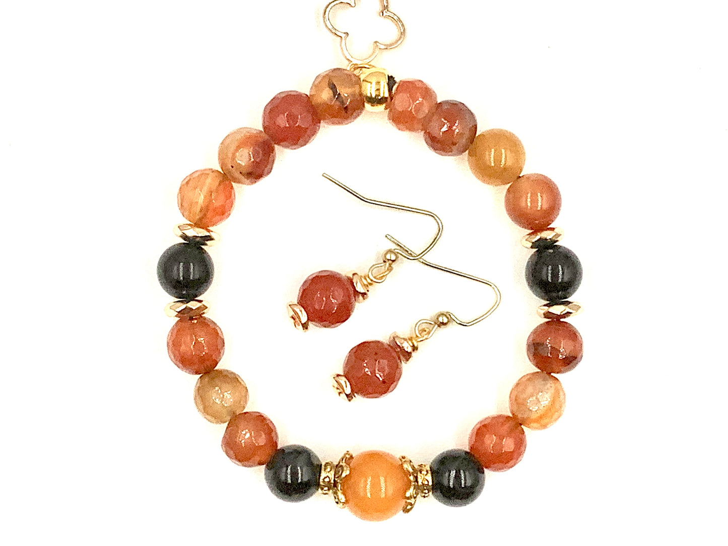 Carnelian & Amber - 2 Piece Gift Set