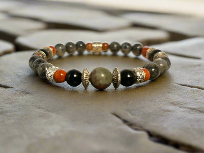 Terra Nova - Men’s Beaded Bracelet