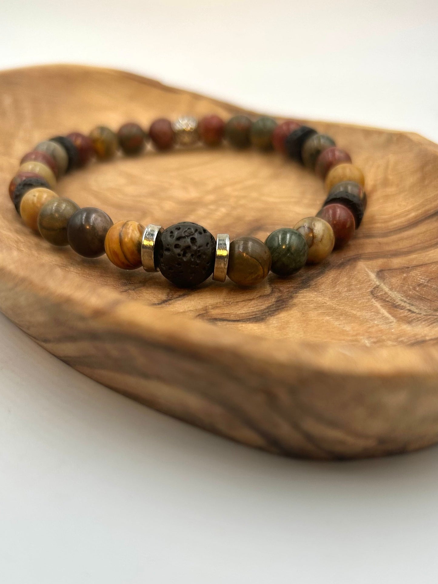 Picasso - Men’s Beaded Bracelet