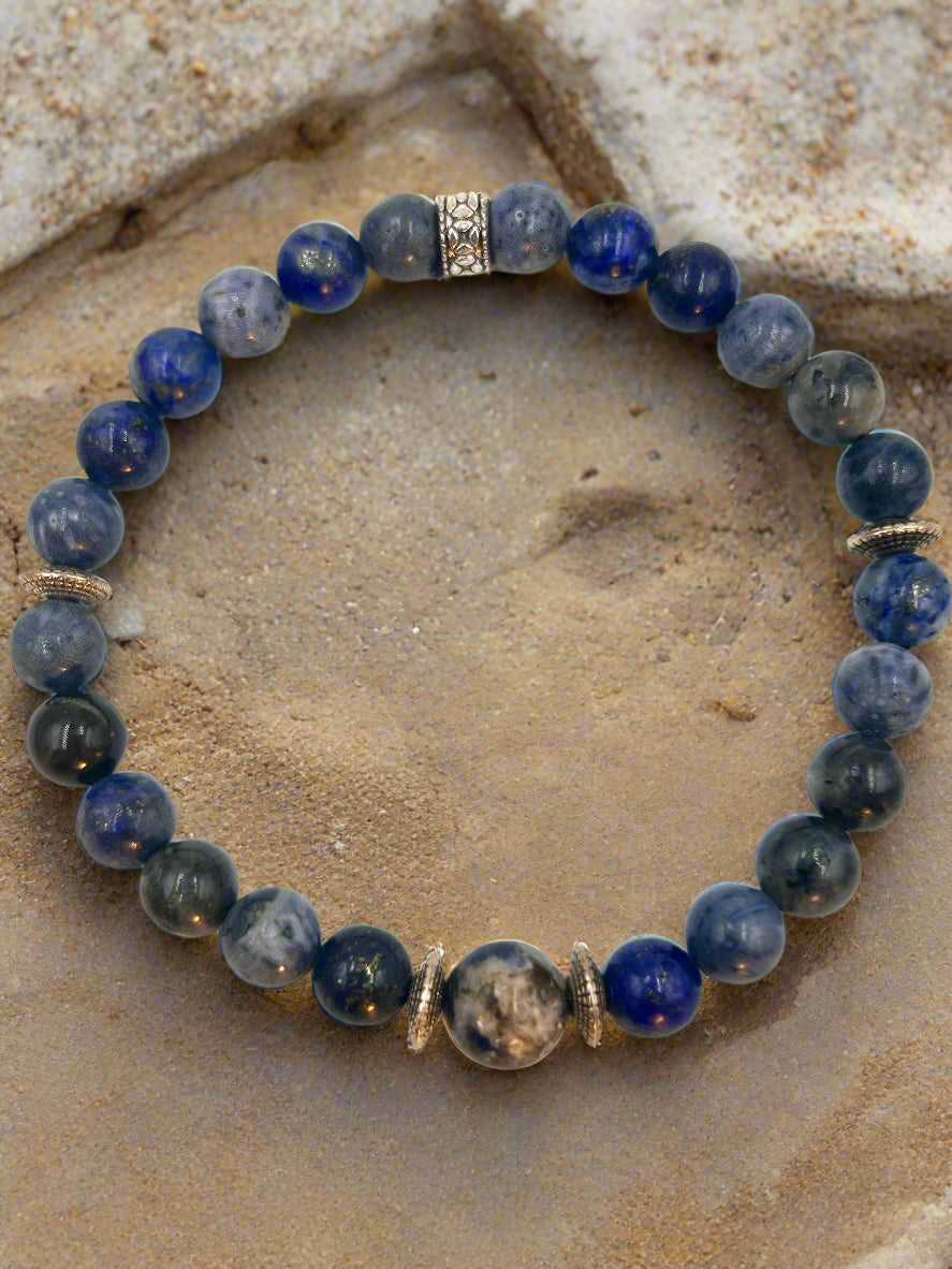 Oceanic Vibe - Men’s Beaded Bracelet