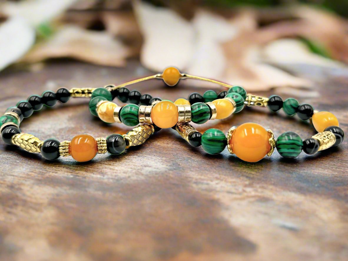 Verde Moda  - 3 Piece Bracelet Set