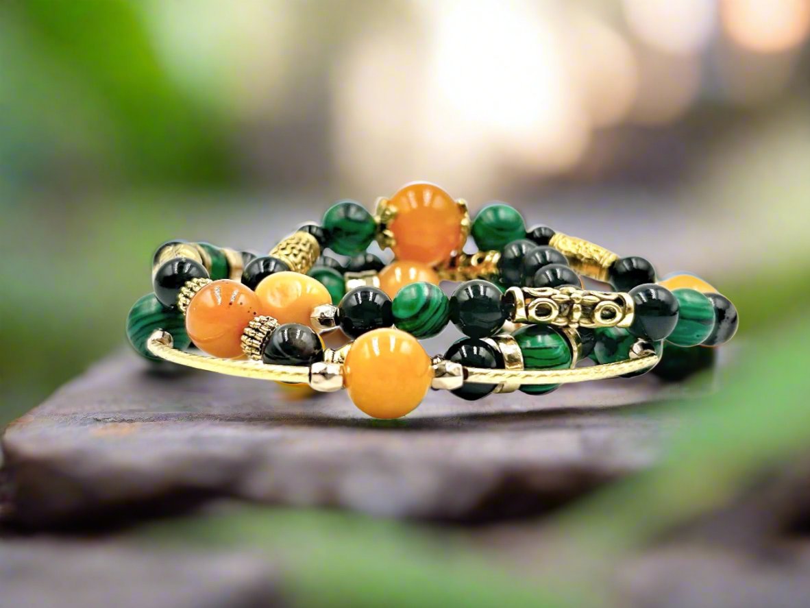 Verde Moda  - 3 Piece Bracelet Set