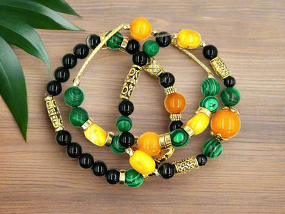 Verde Moda  - 3 Piece Bracelet Set