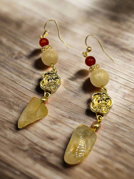 Citrus Drop - Adjustable  Earrings
