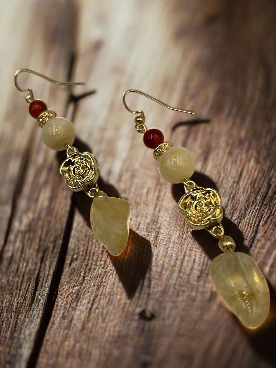 Citrus Drop - Adjustable  Earrings