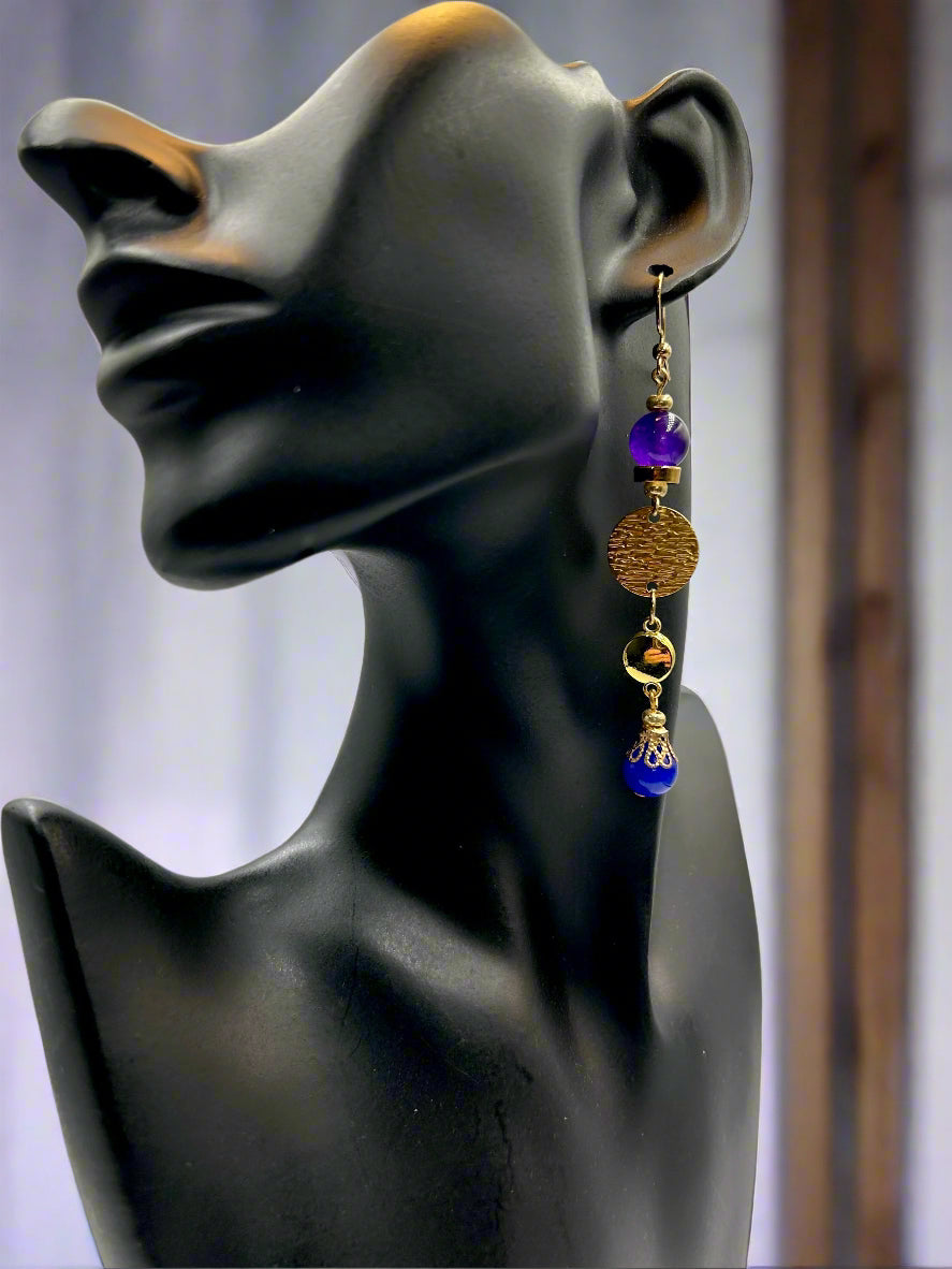 Indigo - Adjustable  Earrings