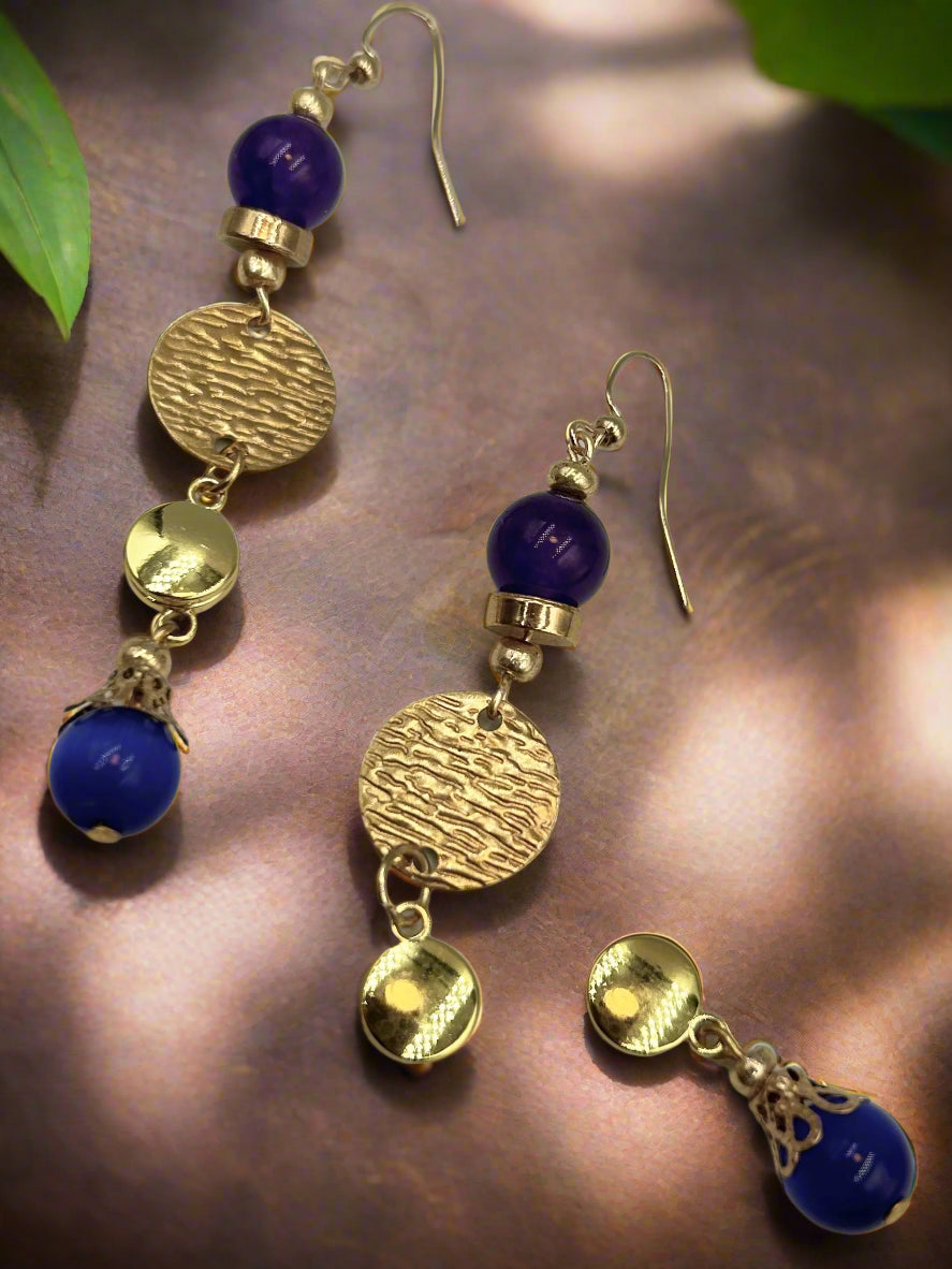Indigo - Adjustable  Earrings