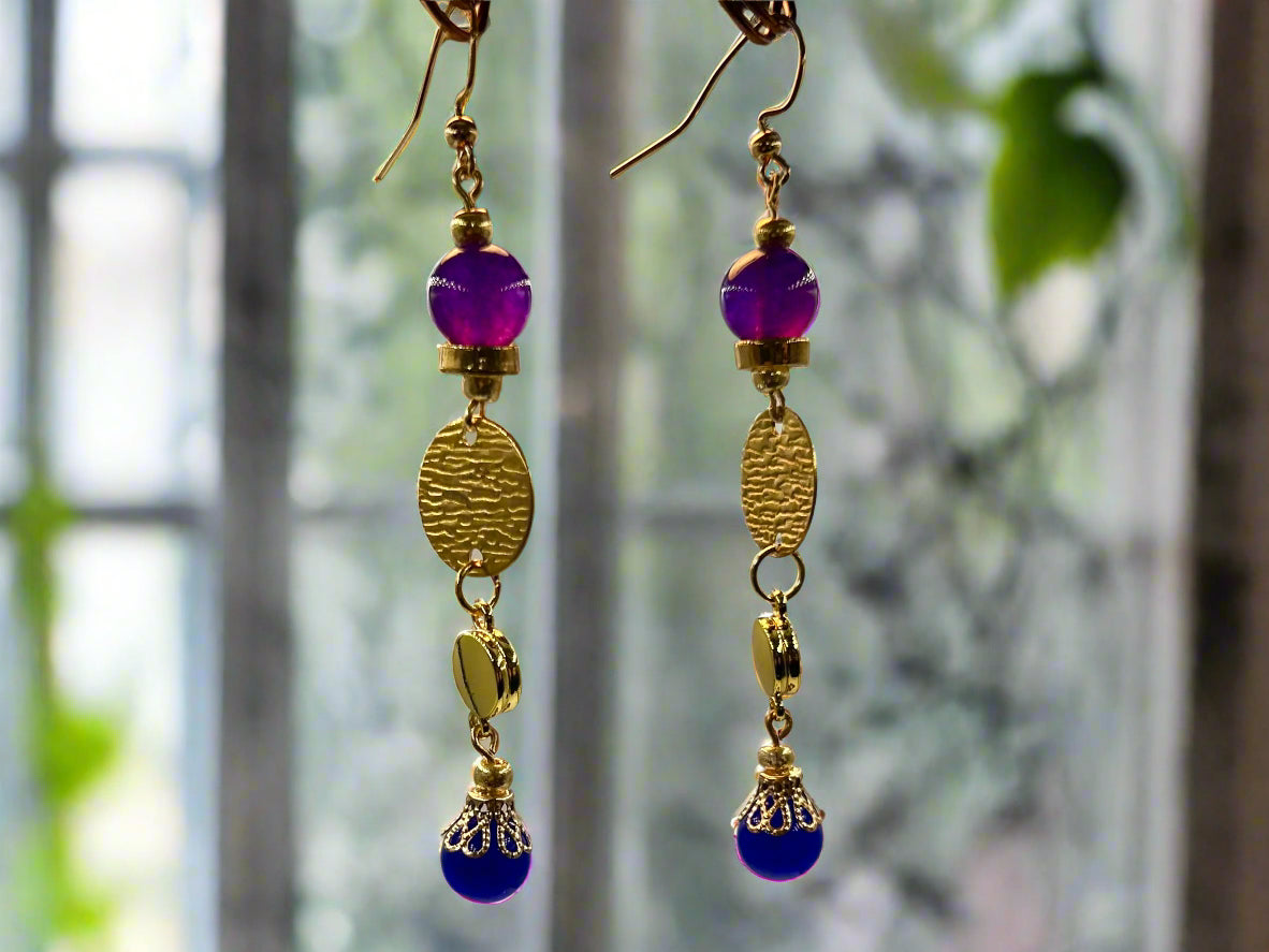 Indigo - Adjustable  Earrings