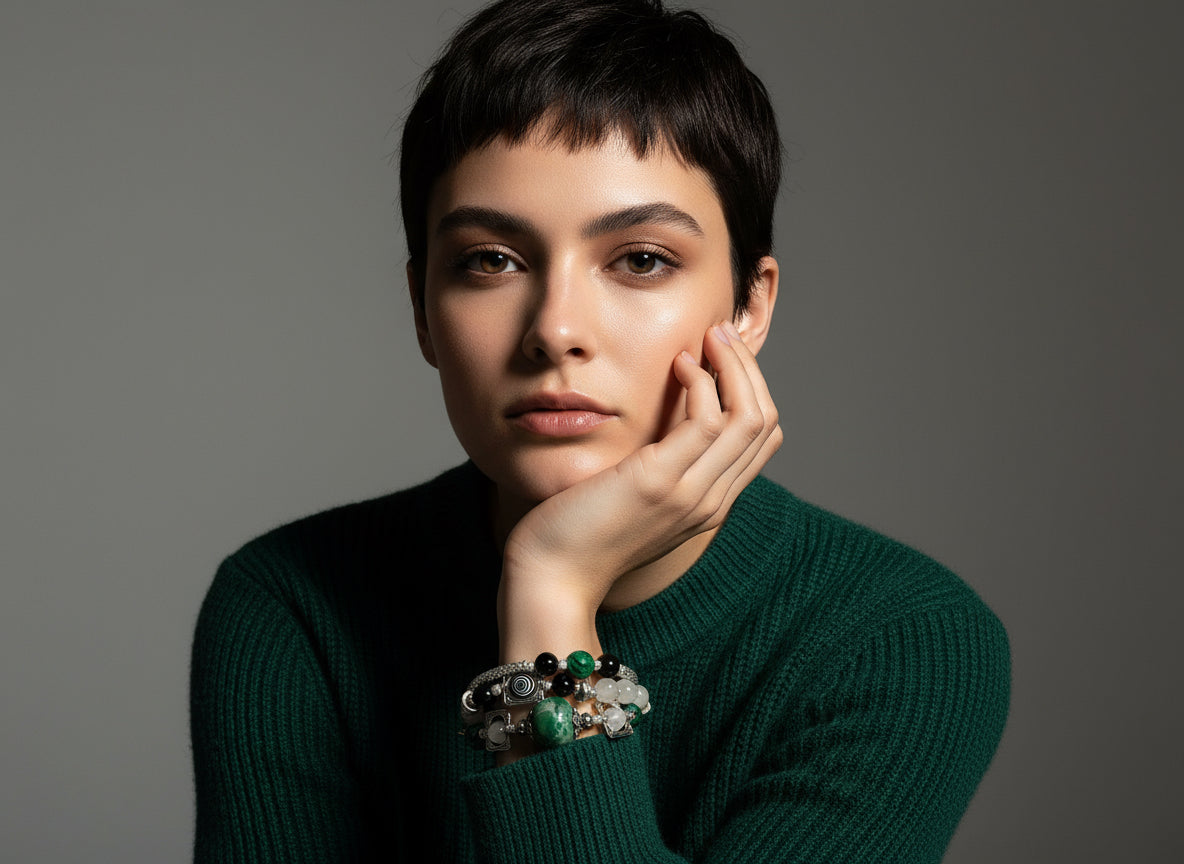 Forest Noir - 3 Piece Bracelet Set