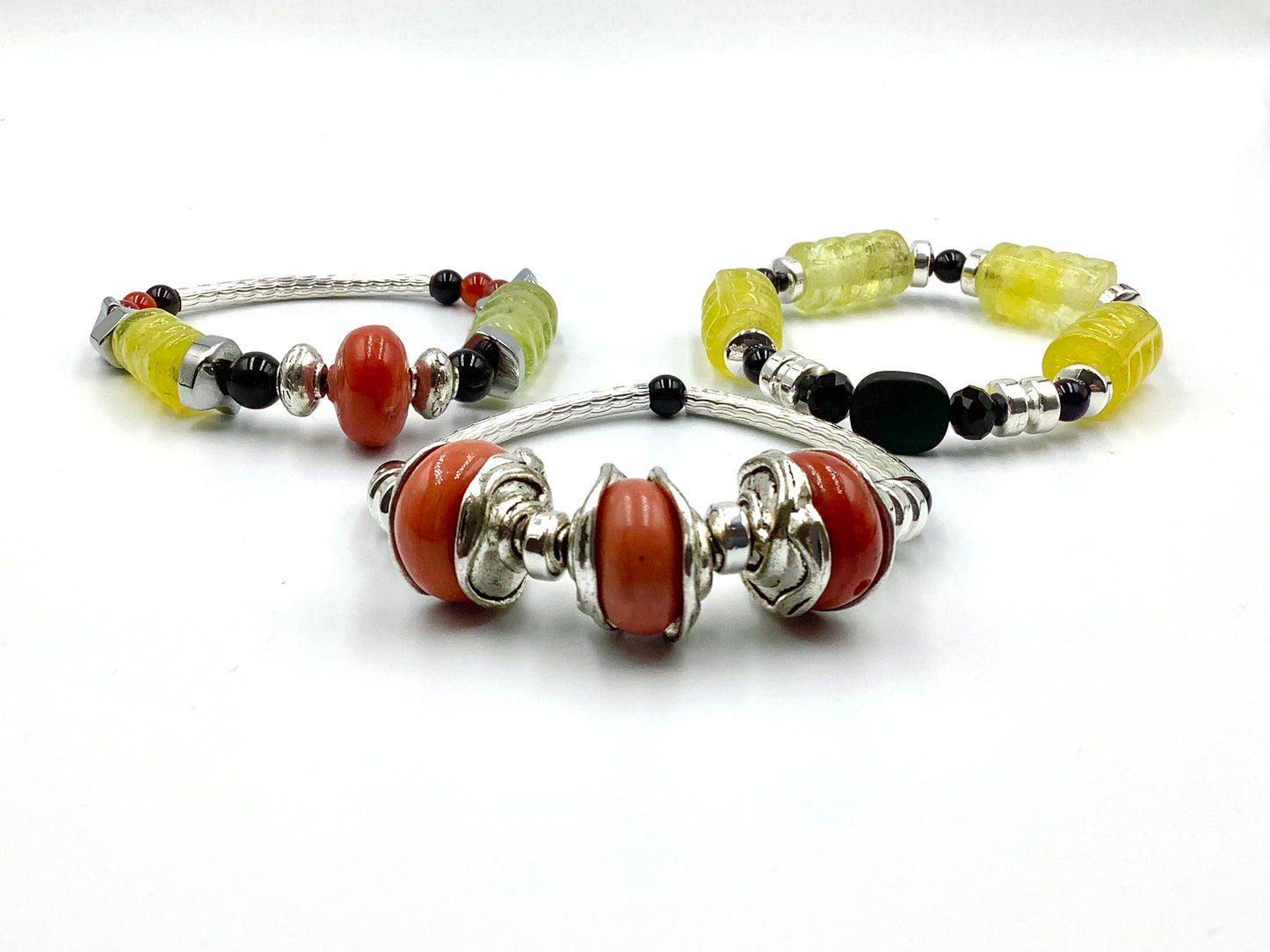 Miami Heat - 3 Piece Bracelet Set