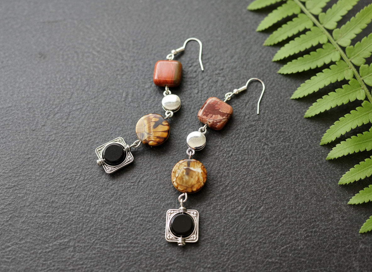 Earth Whisper - Adjustable  Earrings