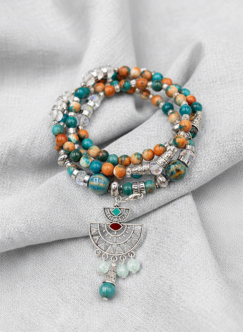 Rainflower - 3-Way Necklace & Bracelet