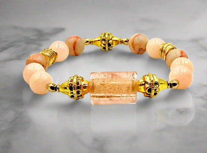 Blushing Beauty - 3 Piece Bracelet Set