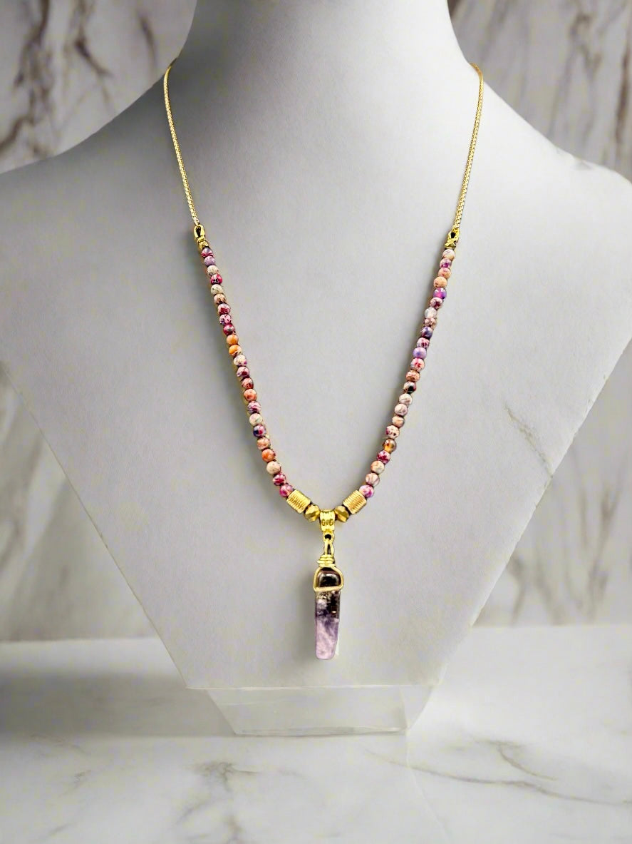 Bedazzled - Beaded Chain Necklace