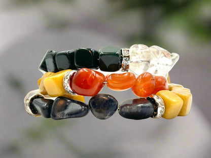 Juxtaposition - Memory Wrap Bracelet