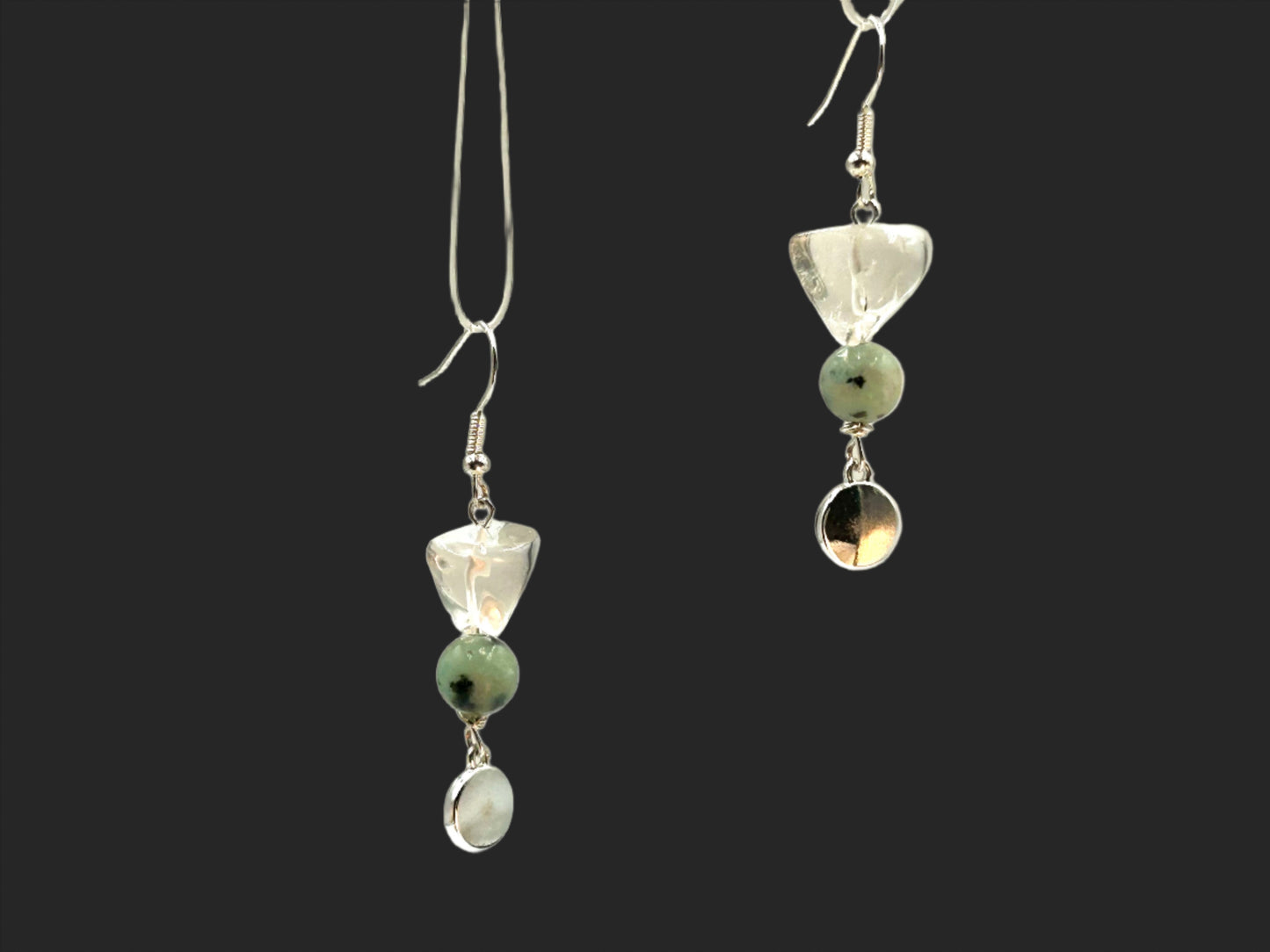 Kiwi Garden  - Adjustable  Earrings