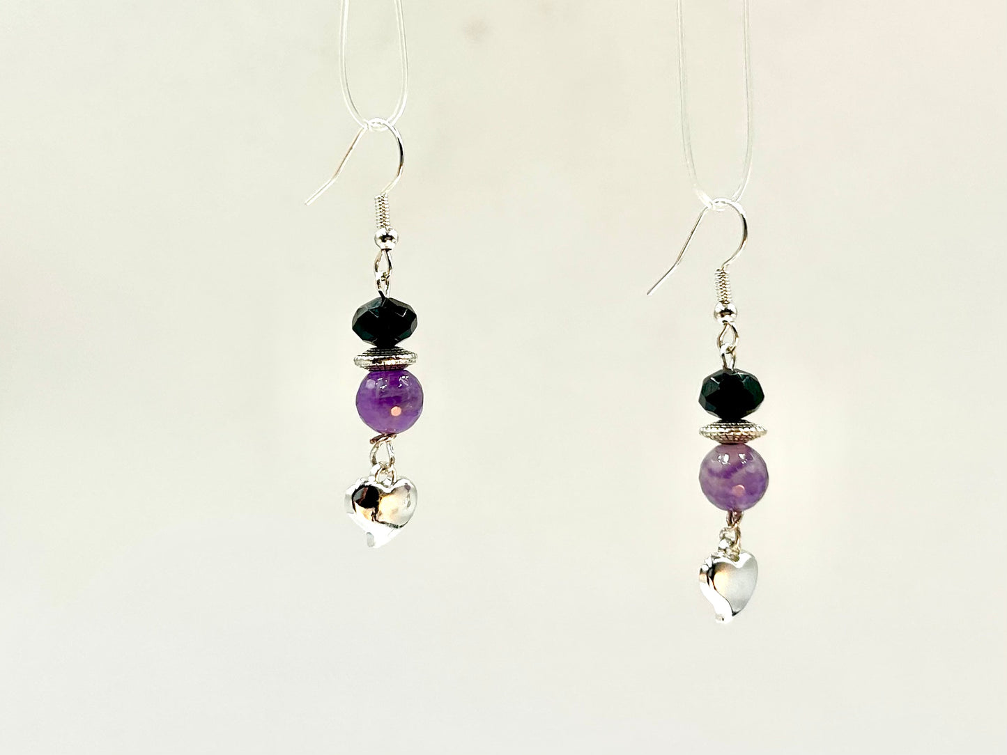 Purple Skies - Adjustable  Earrings