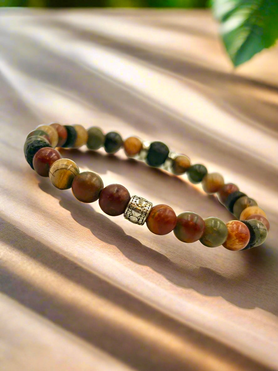 Picasso - Men’s Beaded Bracelet