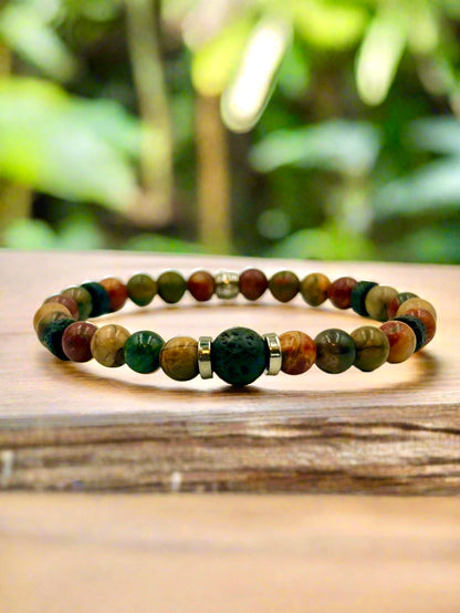 Picasso - Men’s Beaded Bracelet