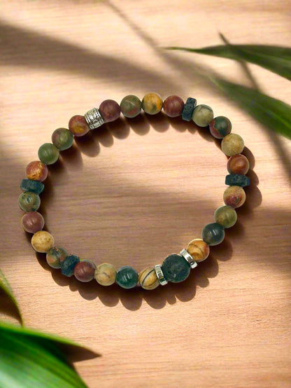 Picasso - Men’s Beaded Bracelet