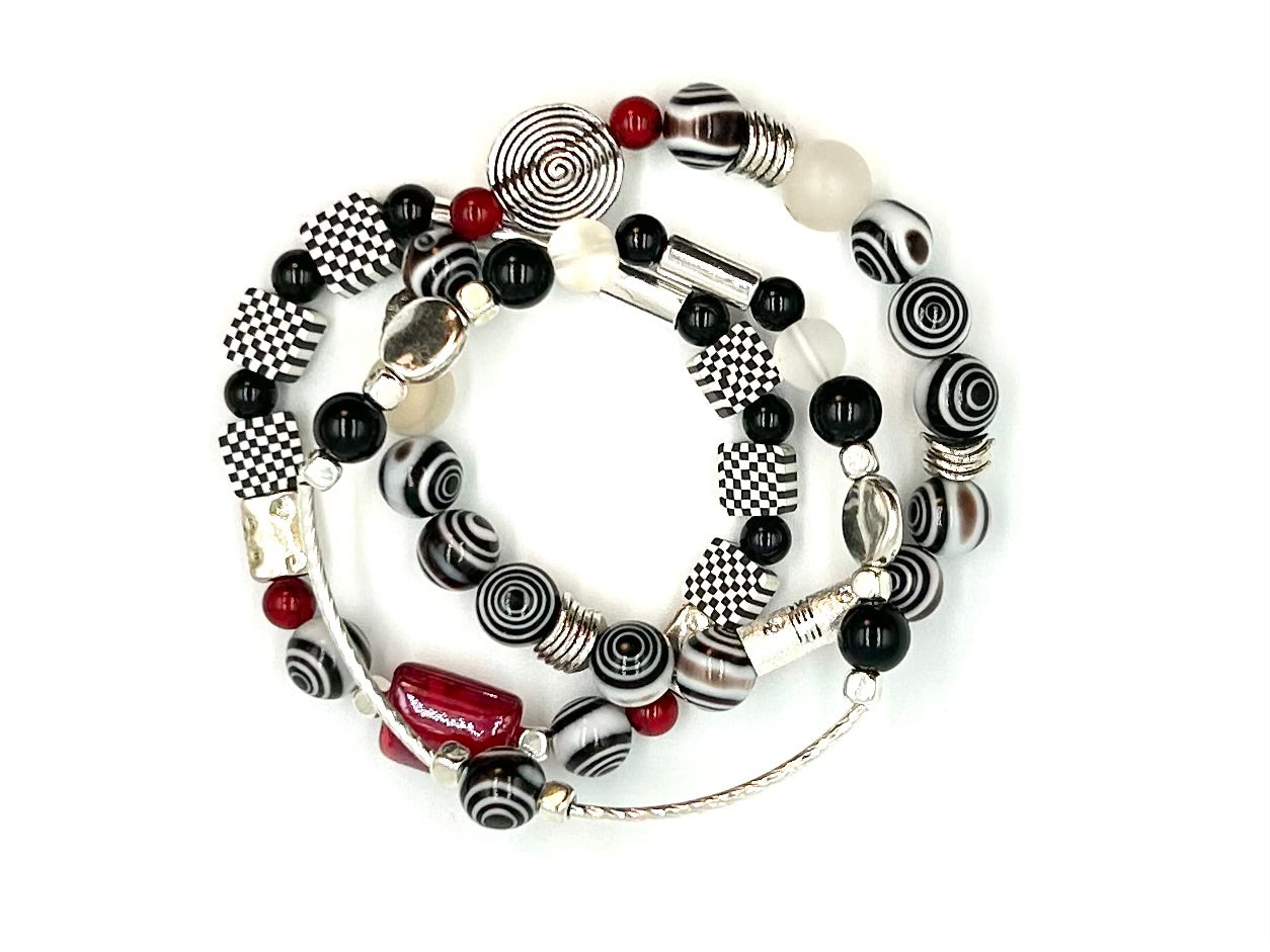 Retro Mode - 3 Piece Bracelet Set