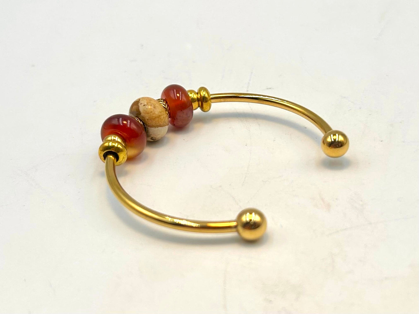 Jasper Radiance - Single Cuff Bangle