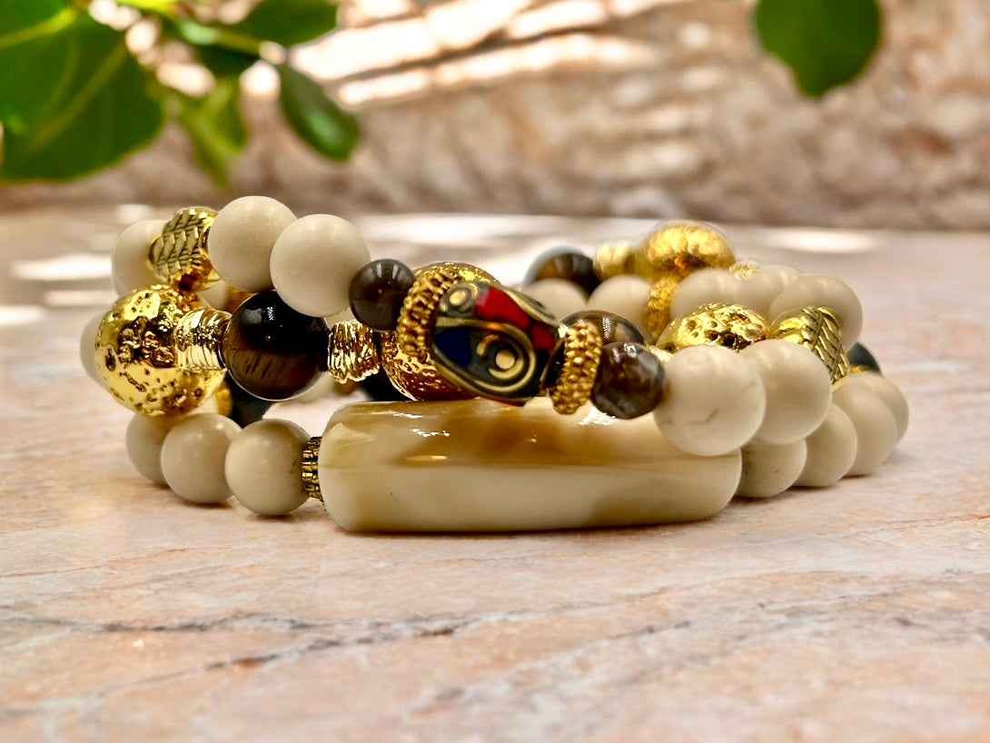 Gilded Aura - 3 Piece Bracelet Set