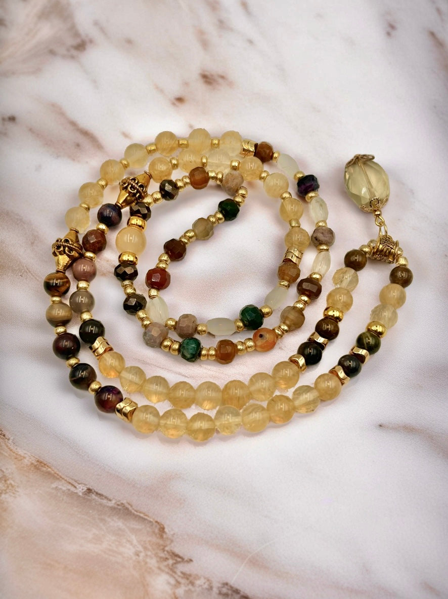 Citrus Treasure - 3-Way Necklace & Bracelet