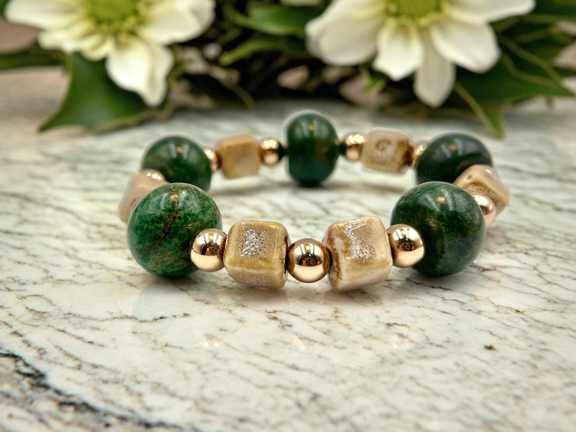 Jasper Tide - 3 Piece Bracelet Set