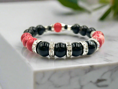 Scarlet  - Single Strand Bracelet