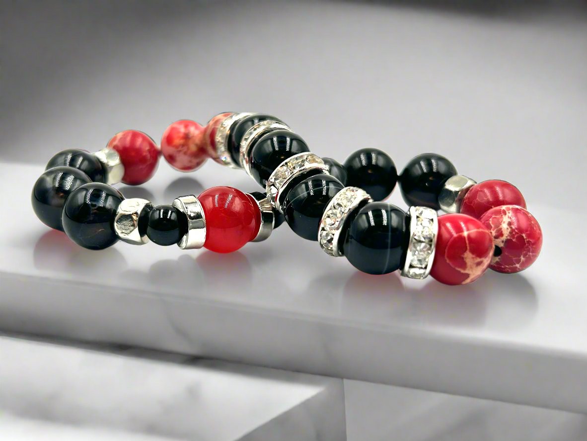 Scarlet  - Single Strand Bracelet