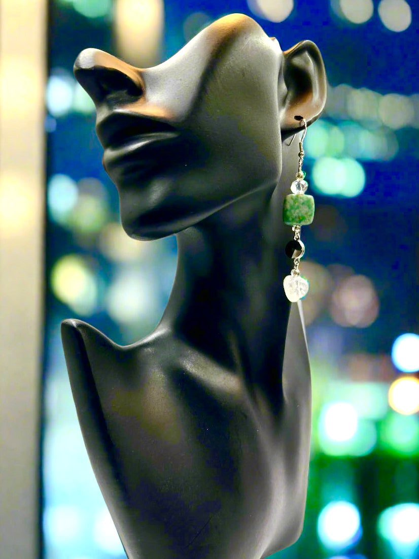 Sea Grass - Adjustable  Earrings