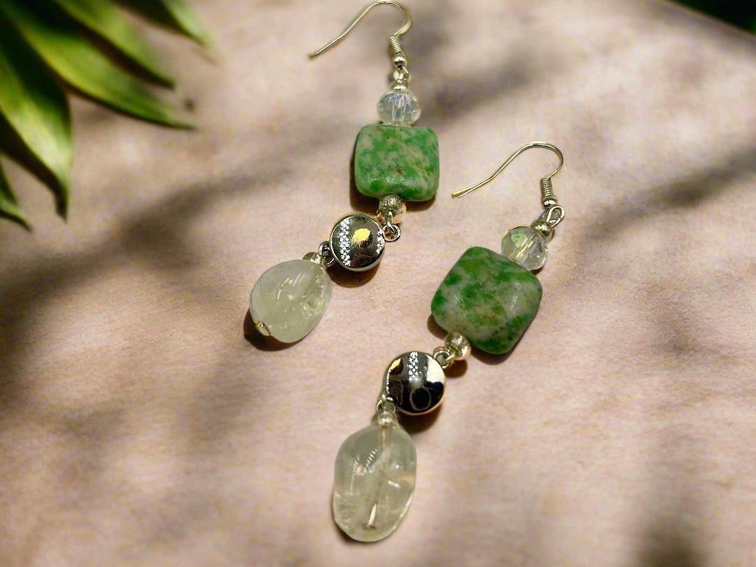 Sea Grass - Adjustable  Earrings