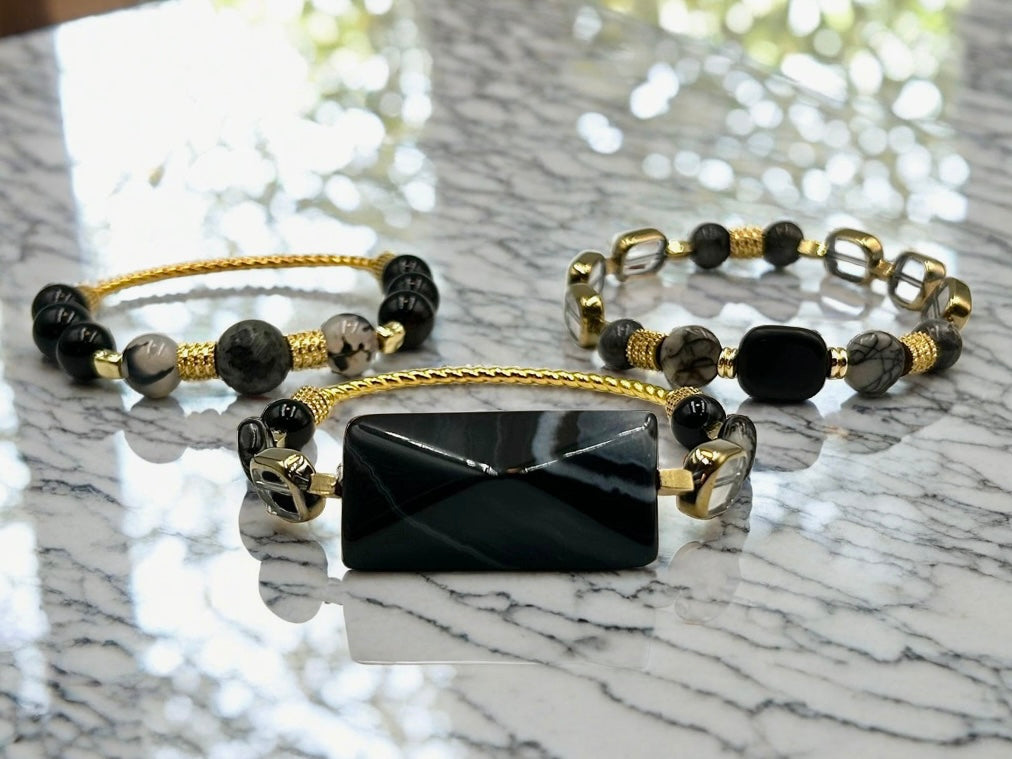 Eclipse - 3 Piece Bracelet Set