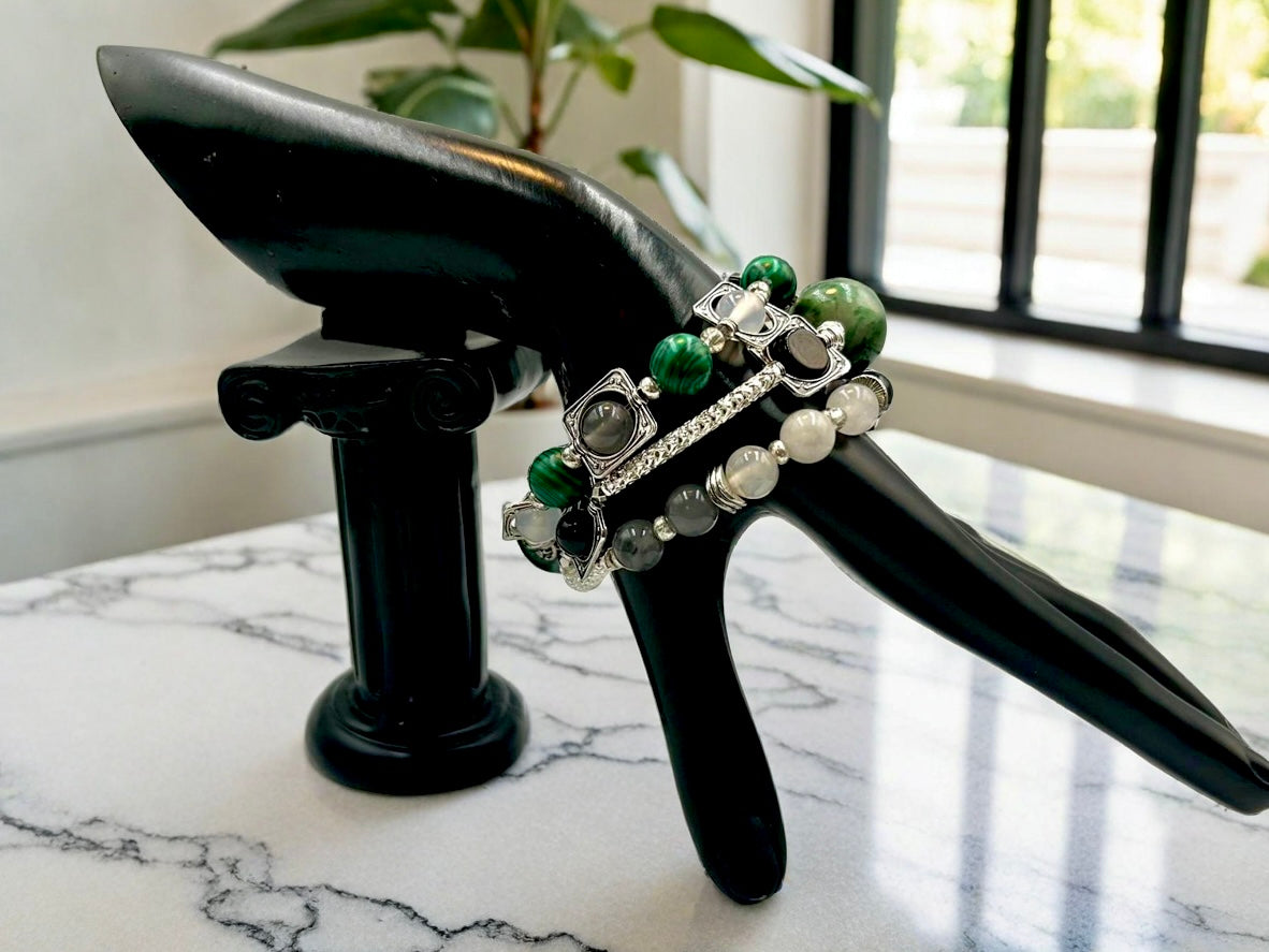 Forest Noir - 3 Piece Bracelet Set