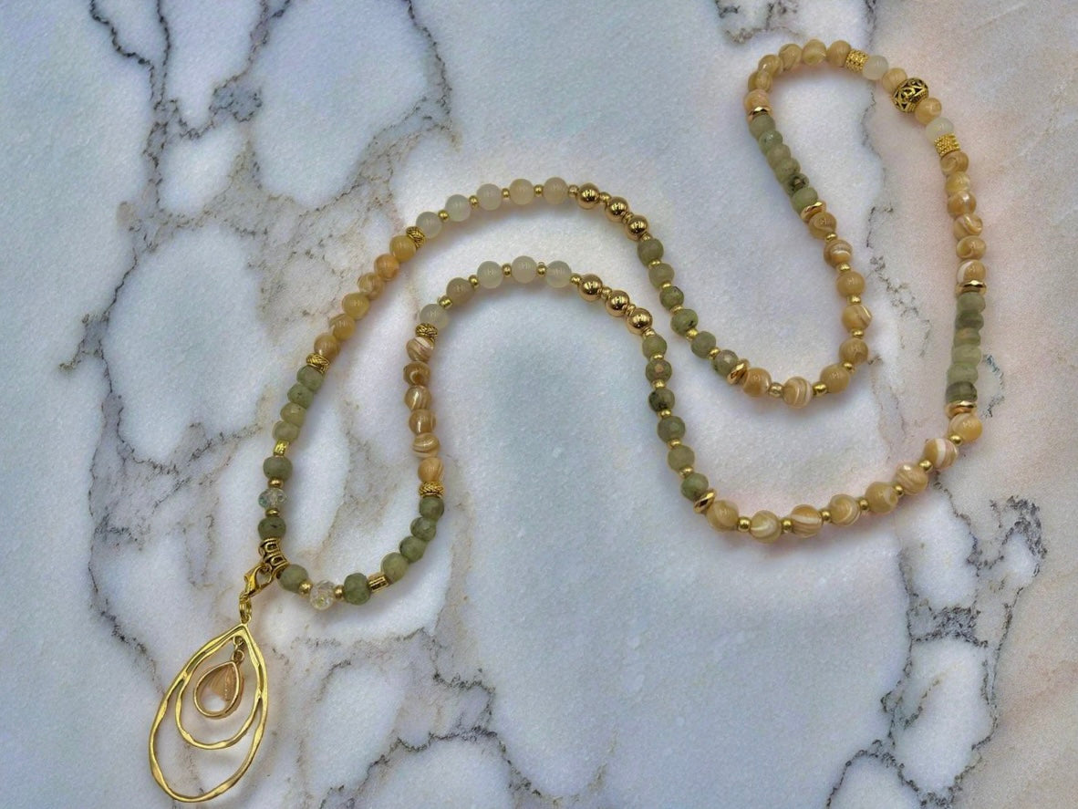 Spiral Glow - 3-Way Necklace & Bracelet