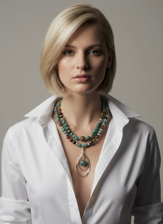 Silken Sands - 3-Way Necklace & Bracelet