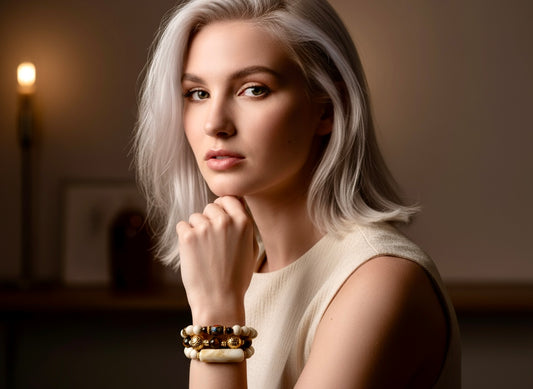 Gilded Aura - 3 Piece Bracelet Set