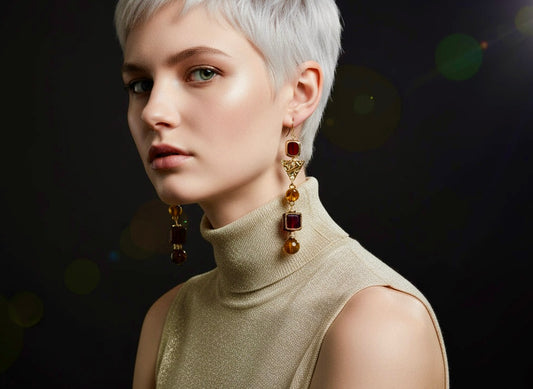 Abstract Flow - Adjustable  Earrings