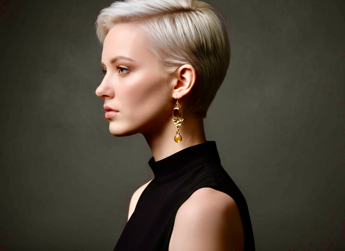 Abstract Flow - Adjustable  Earrings