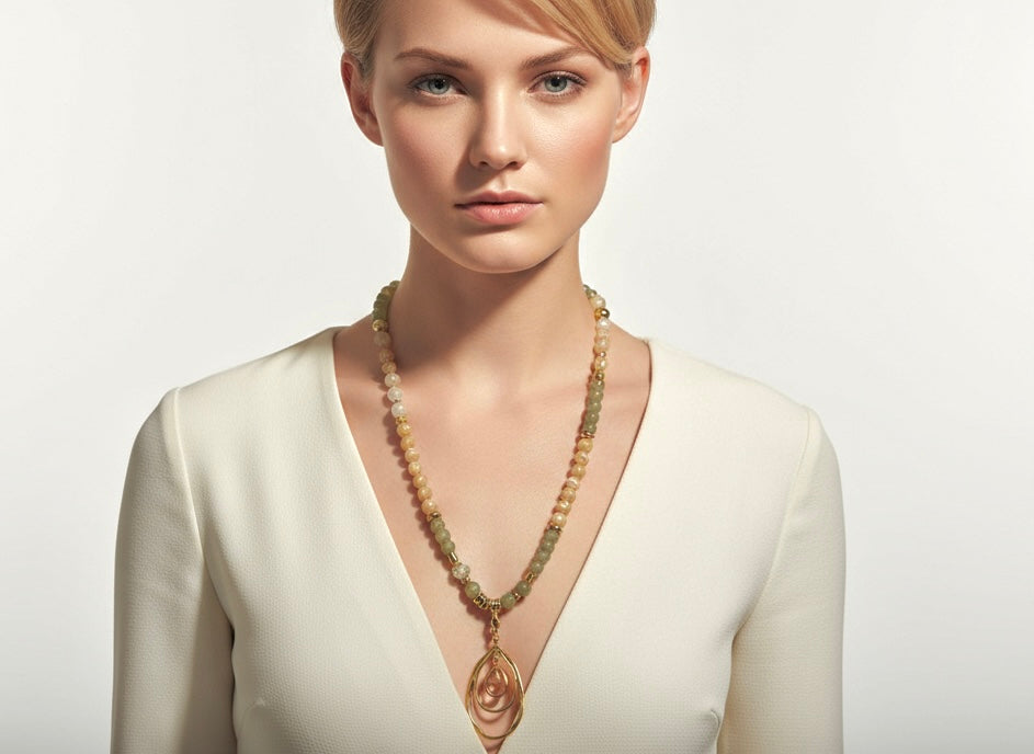 Spiral Glow - 3-Way Necklace & Bracelet