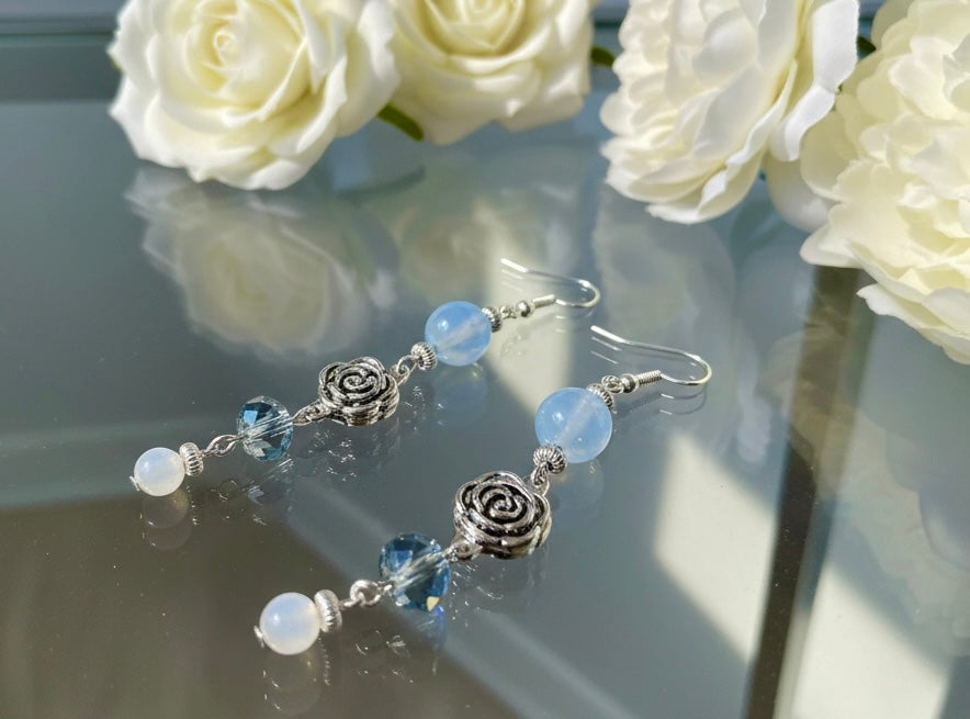 Celestial Grace- Adjustable  Earrings