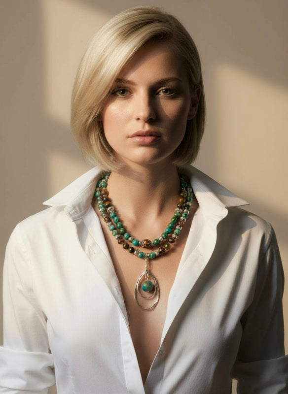 Silken Sands - 3-Way Necklace & Bracelet