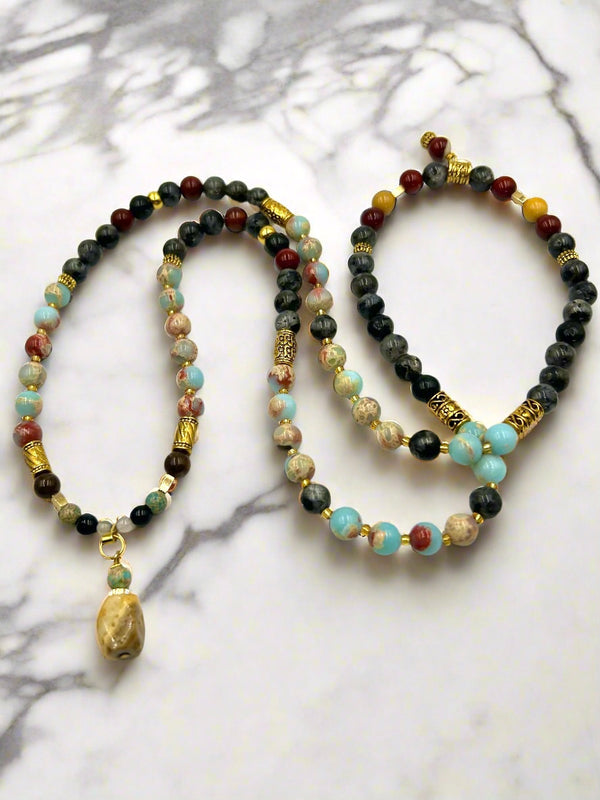 Heaven & Earth - 3-Way Necklace & Bracelet